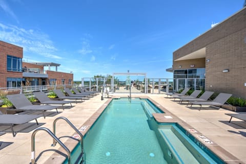 Rooftop pool
