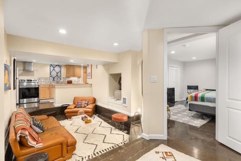 Sunken living room