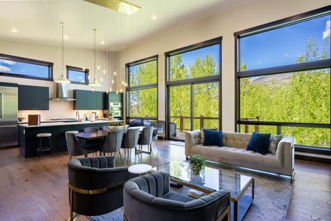 A bright and open designer luxury home