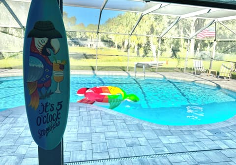 Fun in the sun and splash in your private saltwater pool (seasonably heated)