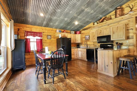 Kitchen and dining table