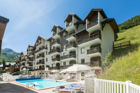 Relax by the outdoor pool.