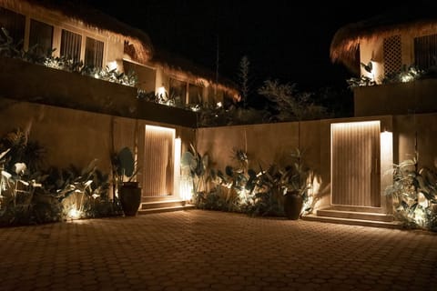 Front of property - evening/night