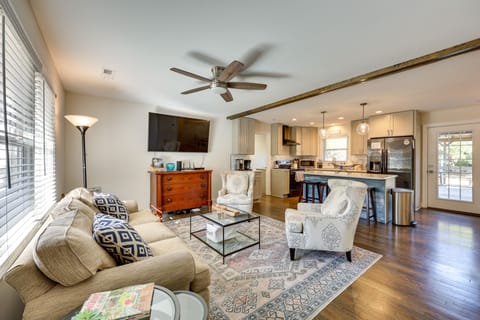 Wilmington Vacation Rental | 3BR | 2BA | 1,600 Sq Ft | Stairs Required