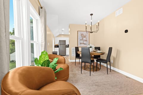 This dining room is the perfect place to bond with your loved ones.