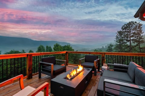 spectacular views from the front deck all summer long