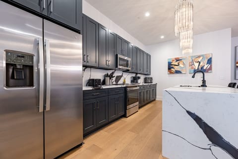 Fully stocked with all kitchen essentials.