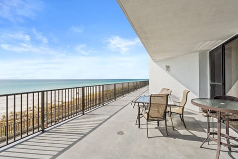 Gulf View Furnished Balcony