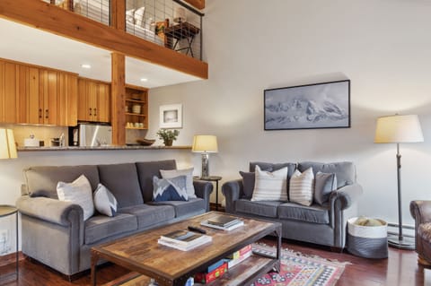 Living Room with Fireplace