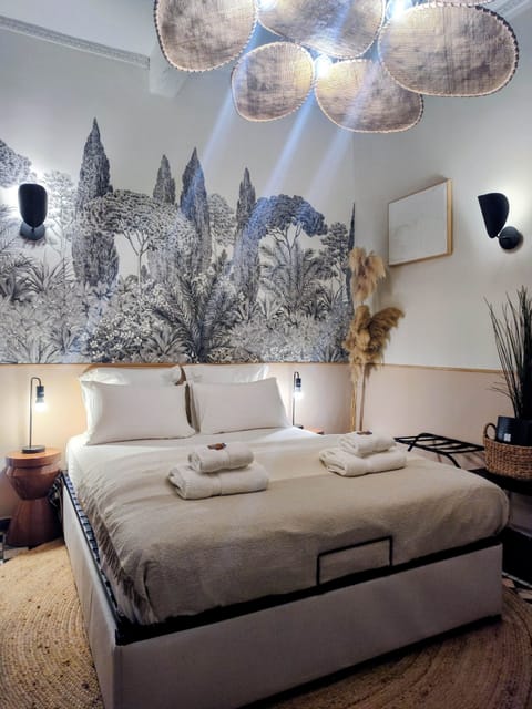 Living room with a Queen-size-bed (160200cm)