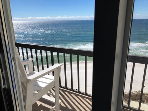 View of Gulf from living room