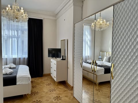 Premium bedding, memory foam beds, minibar, individually furnished
