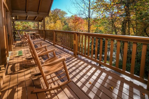 Plenty of seating to take in the outdoors. 