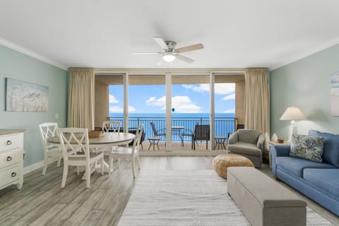 Ocean view from living area
