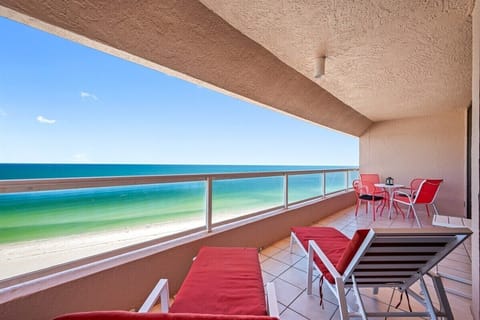 Large Balcony with Gulf View