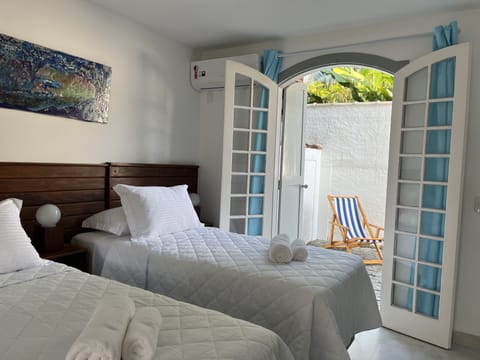 Classic Double Room, Patio | Premium bedding, pillowtop beds, minibar, in-room safe