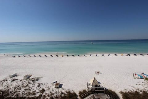 View of the Beach from the Balcony