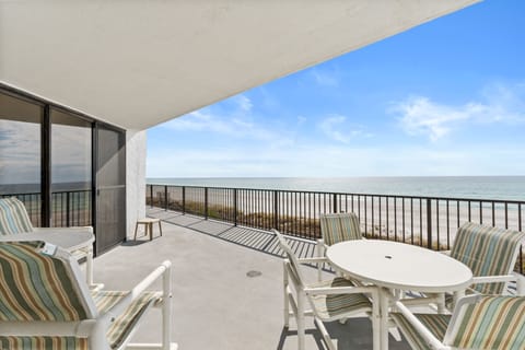 Gulf View Furnished Balcony