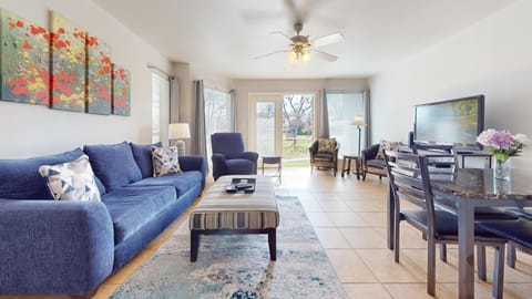 Living and dining room