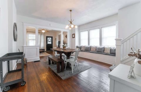 Comfortable dining area