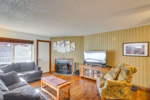 Brian Head Vacation Rental | 1BR | 1BA | 622 Sq Ft | Stairs Required To Enter