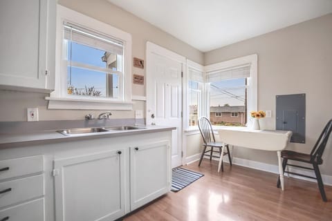 Breakfast Nook with a Peek a Boo View of the Water