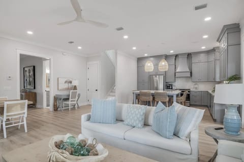 Emerald Isle - Seagrove - First Floor - Open Concept Living/Dining/Kitchen Area