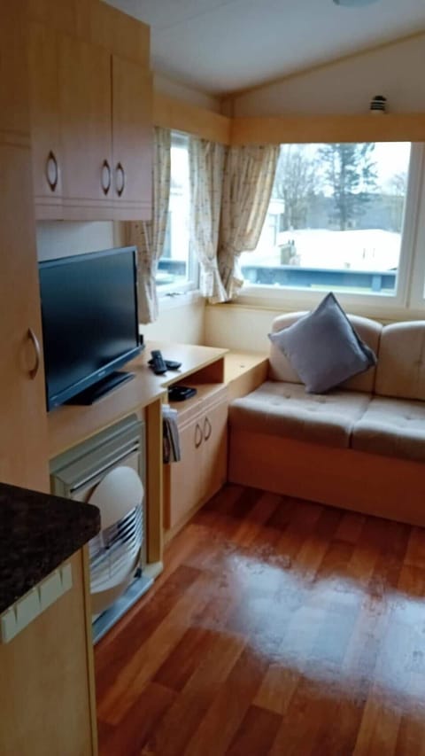 Cabin | Living area | Fireplace