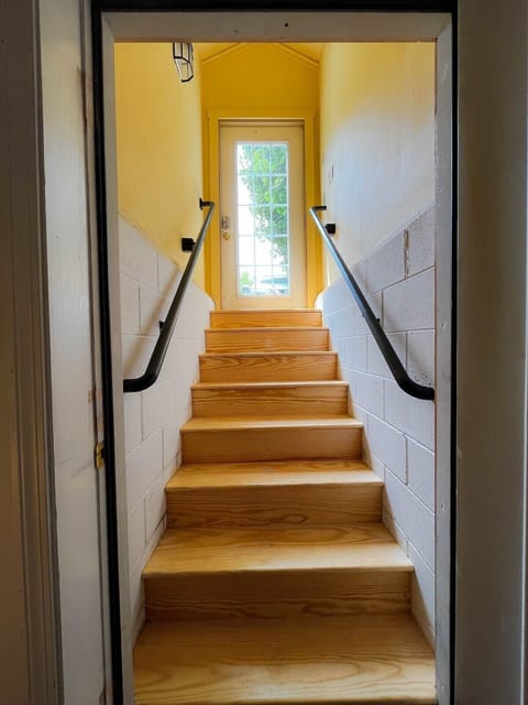 Private entryway into the apartment