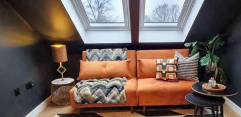 
Relax in the living room or extend the sofa bed for a comfortable nights rest