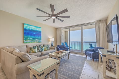 Gulf front living room