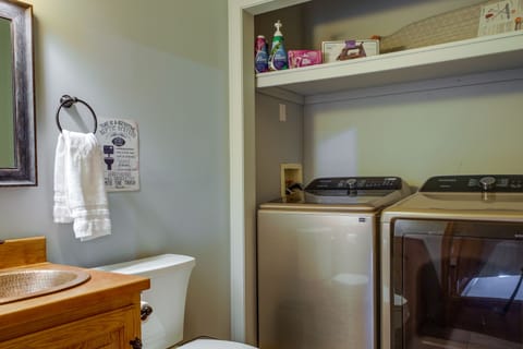 Half Bathroom | In-Unit Laundry