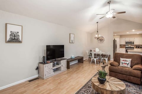 large flat screen tv