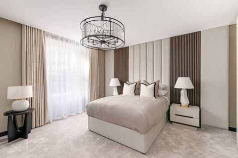 Sleep like a royal family member on the king-size bed.