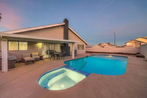 Sun, splash, and soak—sparkling pool and heated spa perfect for day or night.