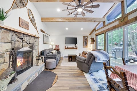 unwind by the fire