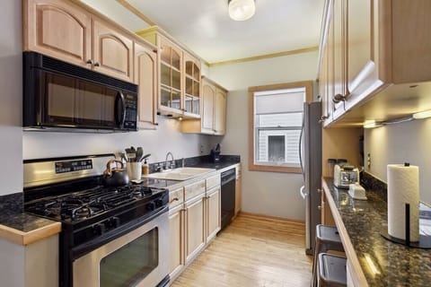 Kitchen with Stainless Steel Appliances