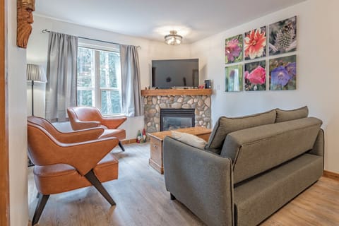 Newly updated condo is a one bedroom plus alcove 