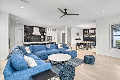 Living, Dining and Kitchen Space