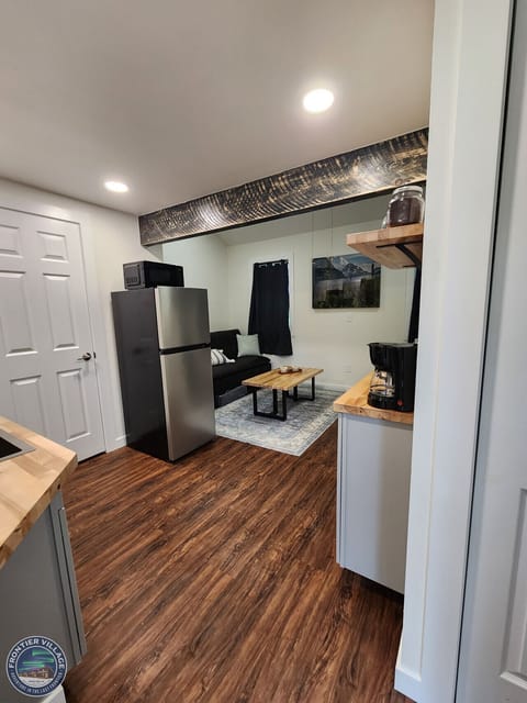 Entrance view when you walk in your cabin.