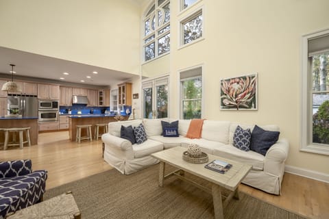 Soaring Ceilings in Great Room