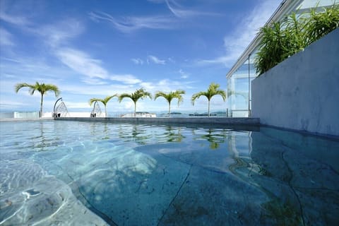 Rooftop pool