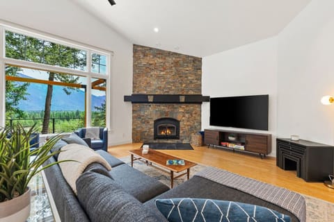First Floor Open Concept Living Room