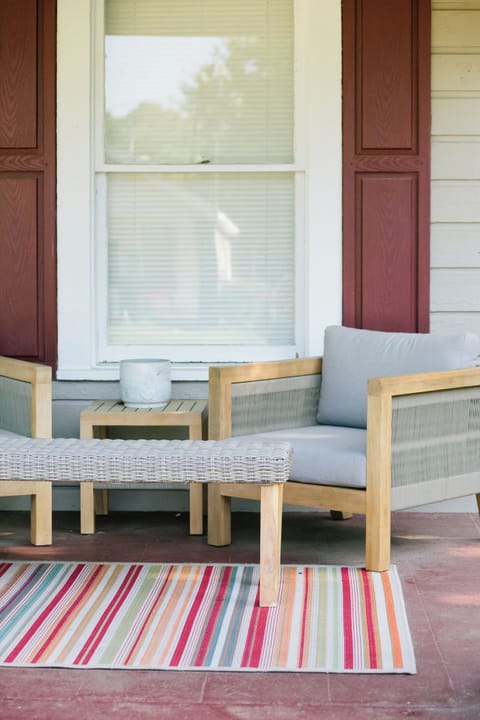 Picture yourself here with a good book and a glass of wine