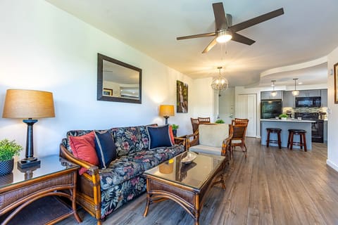 Open and spacious living area