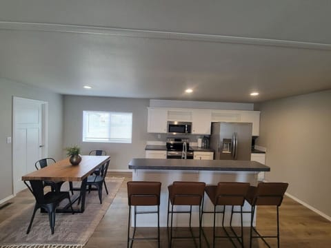 Fully equipped kitchen with everything you need