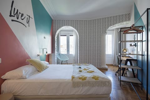 Premium Double Room, Shared Bathroom | Down comforters, desk, free WiFi, bed sheets