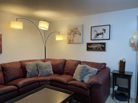 Living Room with sofa bed
