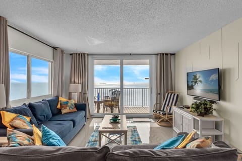 Living Room with Balcony Access