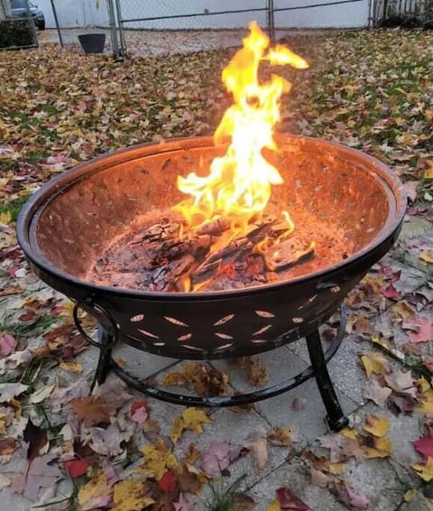 backyard fire pit